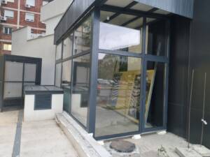 Alu termo anthracit portal i vrata