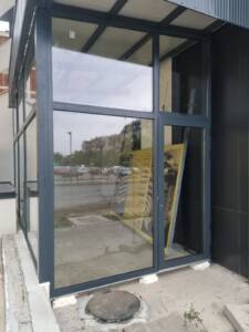Alu termo anthracit portal i vrata