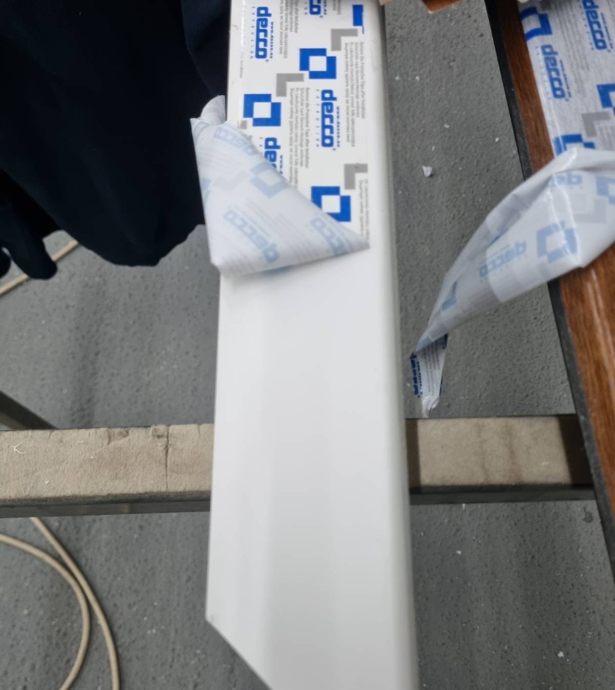 Bela PVC Boja Profila
