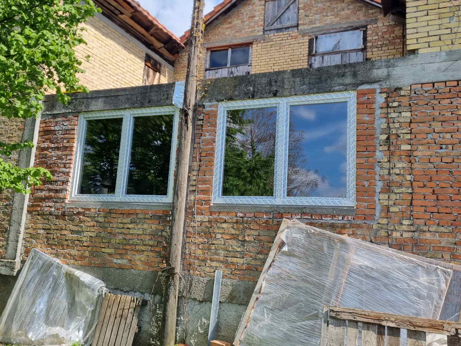 Aluminijumski prozori beli NS Mplast